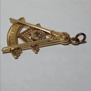 Masons 1929 Medal Badge Vintage 10k W Master